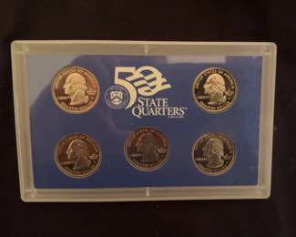 1999 United States Mint State Quarters Proof Set