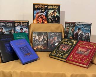 Harry Potter DVDs And A Few Books