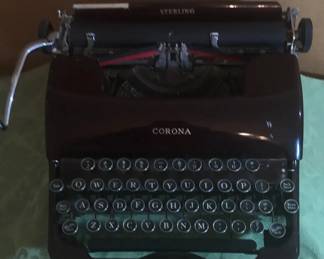 Smith Corona Sterling Typewriter