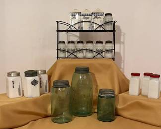 Antique Kitchen Storage Containers