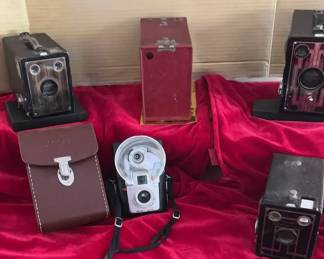 Various Vintage Kodak Cameras