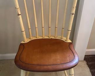Vintage L. Hitchcock Harvest Stenciled Chair