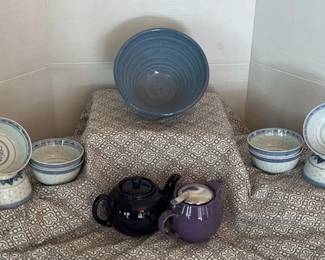 Teapots And Bowls