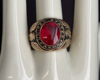 United States Army 10K Gold Filled Men’s Ring * Just Shy Of Size 9 , 8.90g