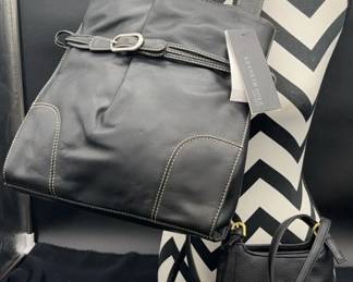 NEW Kenneth Cole Leather Handbag * Small Gently Used Charter Club Purse