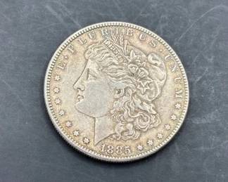 1885 U.S Morgan Silver Dollar