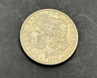 1889 U.S Morgan Silver Dollar Coin