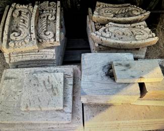 Beautiful hand carved stone pieces!