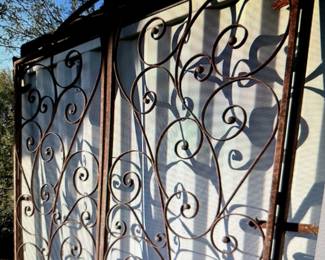 Large Mexican hand crafted Entrance Gate
