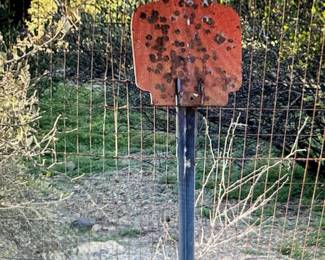 Metal Gun Range Target