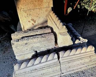 Beautiful hand carved stone pieces!