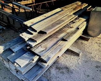 Pile of Straight 2 x 4's