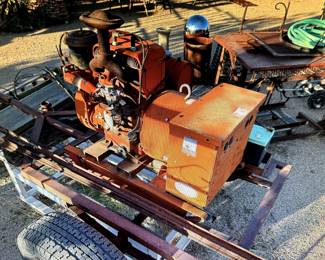 The Wisconsin TJD is a two-cylinder, air-cooled gasoline engine Horsepower: 18 hp @ 3600 rpm