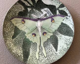 Norman Brumm luna moth plate.