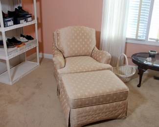 Club Chair & Ottoman

