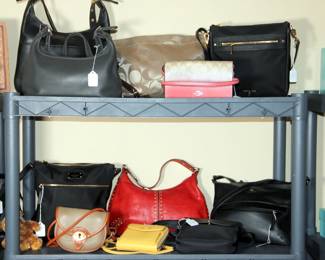 Designer Handbags (Several Coach, Brighton, Dooney & Bourke, Kate Spade, Michael Kors, Whiting Davis)

