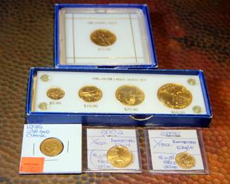 American Gold Eagles, 1836 $2.50 Gold Coin