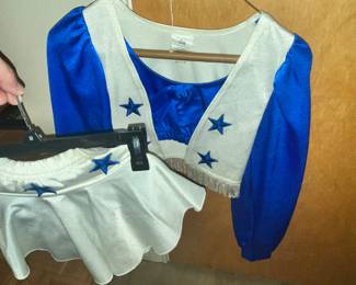 DALLAS COWBOYS CHEERLEADER OUTFIT