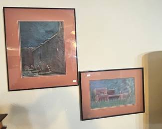 LOTS OF FRAMED ART