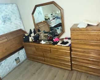 MODERN OAK COMPLETE BEDROOM OUTFIT