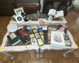 MORE RELIGIOUS ITEMS & 3 MORE OF THE TABLES
