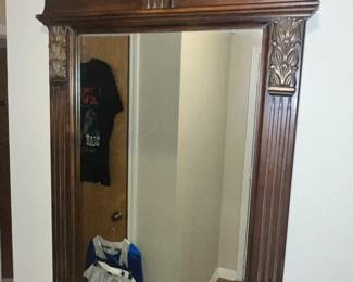 CARVED WALL MIRROR
