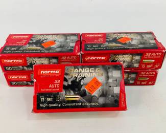 Norma Range & Training .32 Auto Ammo