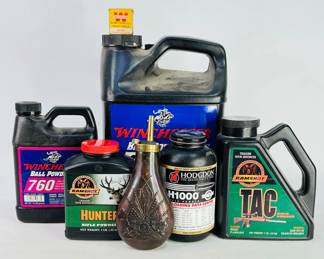 Black Powder & Flask