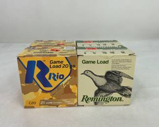 Remington and Rio 20 gauge Ammo