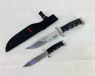 Humvee Bowie Knife Duo