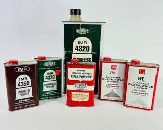 Assorted Black Powders