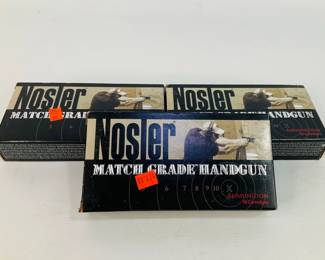 Nosler 40 S&W Match Grade Ammo