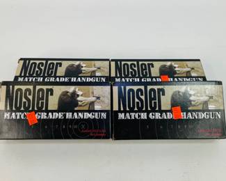 Nosler 40 S&W Match Grade Ammo