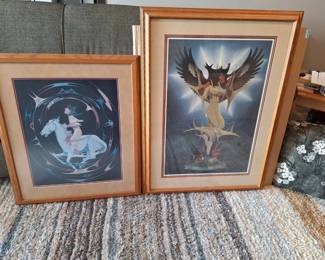 3 Oscar Howe Prints