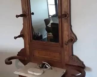 Hall Tree and Wireless Phone Charger