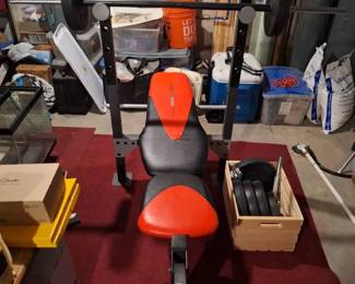 Wonderpro 270L Weight Set and Bench