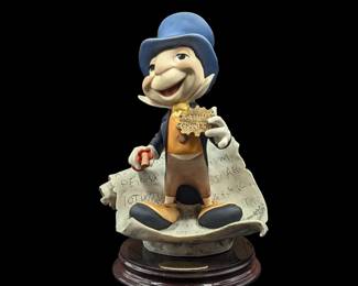 Giuseppe Armani Figurine: Walt Disney's "Jiminy Cricket" 379C With Original Box