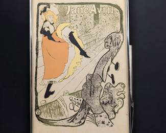 After Henri de Toulouse-Lautrec (French, 1864-1901) Color Print, "Jane Avril"