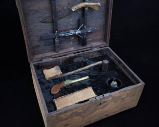 19th Century Vampire Kit, Tools For Hunting & Killing