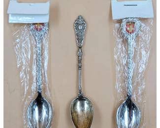 3 Sterling Silver Spoons Weighing 42.5g Total