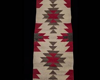 Vintage Handmade Woven Navajo Rug Prob 1930's