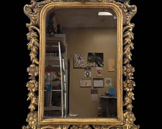 Vintage Gold Frame Mirror