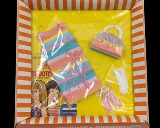 1965-1966 Unopened Mattel Skipper & Scooter Fashion Set, "Sunny Pastels"