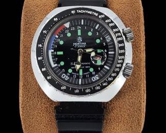 Vintage Mens Watch "MORTIMA", 17 Jewels Super Datomatic