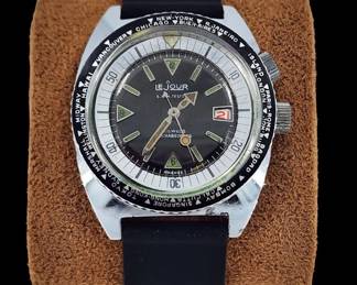 Vintage Mens Watch "Le Jour" 17 Jewels