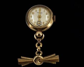 Vintage Ladies Lapel Watch
