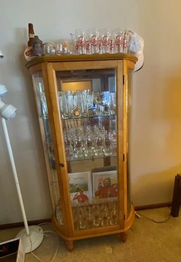 Curio cabinet, Falstaff collection