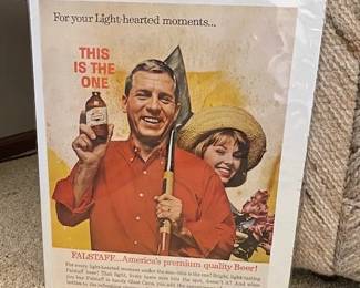 Falstaff advertising print