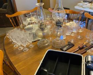 vintage glassware