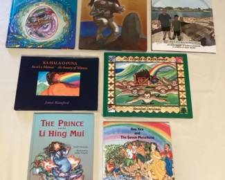 MMP079 Seven Children’s Hawaiian Legends, Folklore & Fairy Tales Hardcover Books